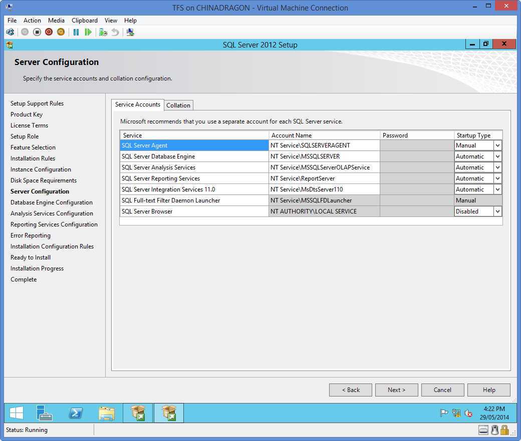 Server Configuration