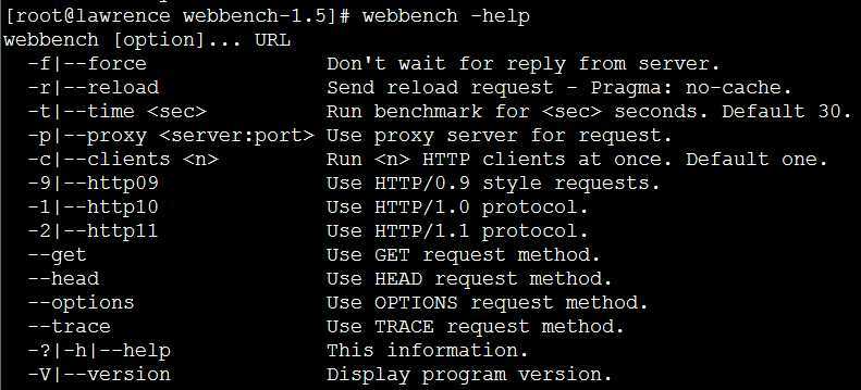 webbench-help