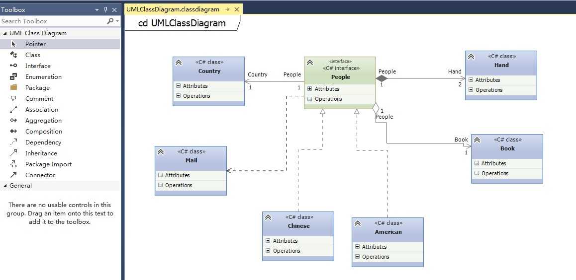 UML Design Via Visual Studio-Class Diagram