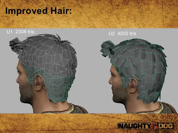 Improved Hair: 