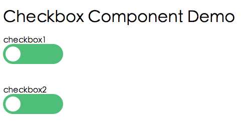 Checkbox-Demo