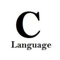 C language logo