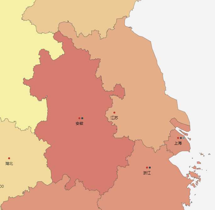 一个让echarts中国地图包含省市轮廓的技巧