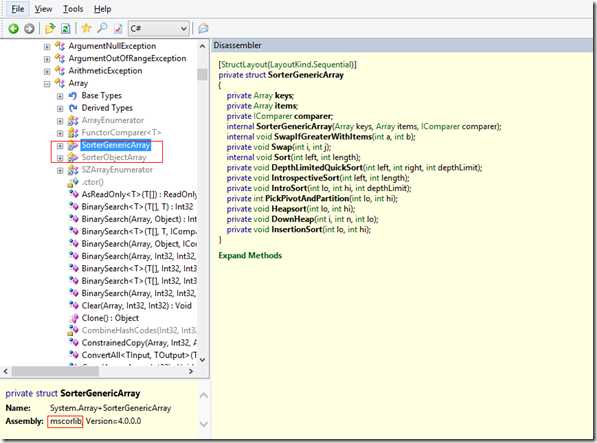 ArraySort implementation in .NET_1