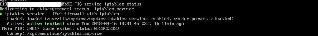 iptables-status