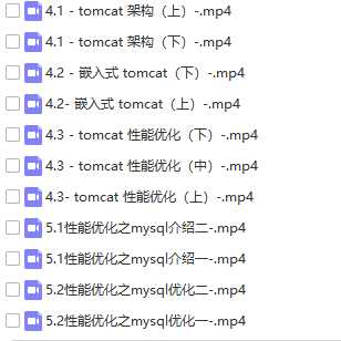 总目录:39套精品Java架构师高并发高性能高可