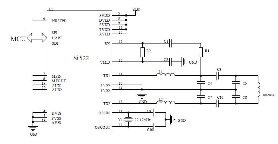 56mhz si522兼容mfrc522的资料以及对比性能