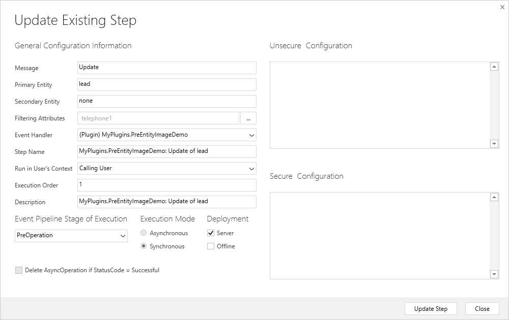 创建dynamics CRM plugin 