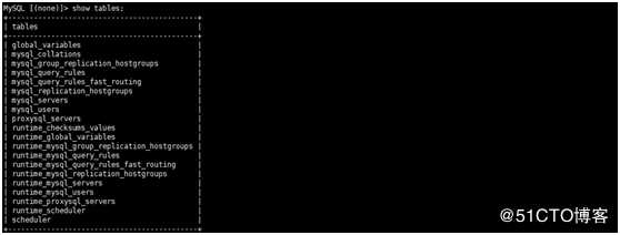 Mysql中间件Proxysql实现mysql主从架构读写分离