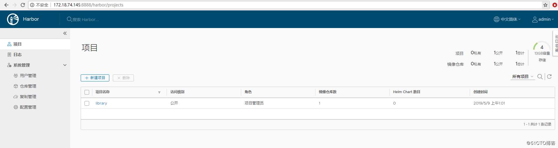 docker harbor的安装及管理