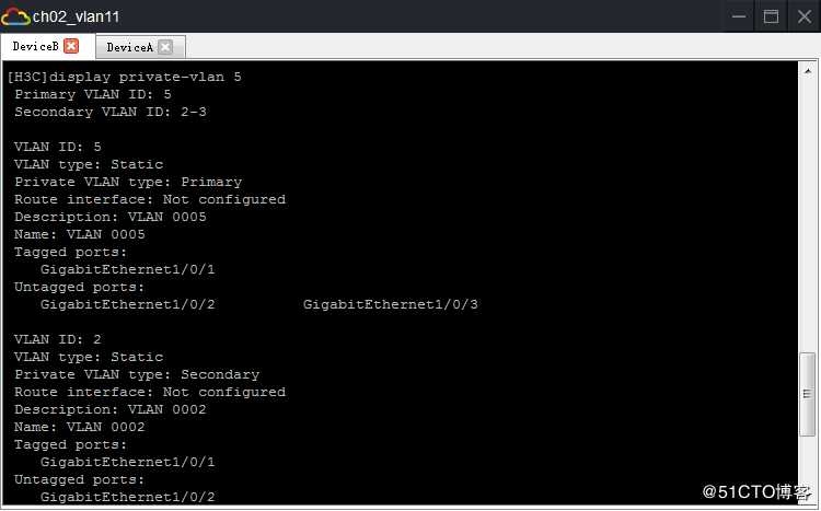 Primary vlan