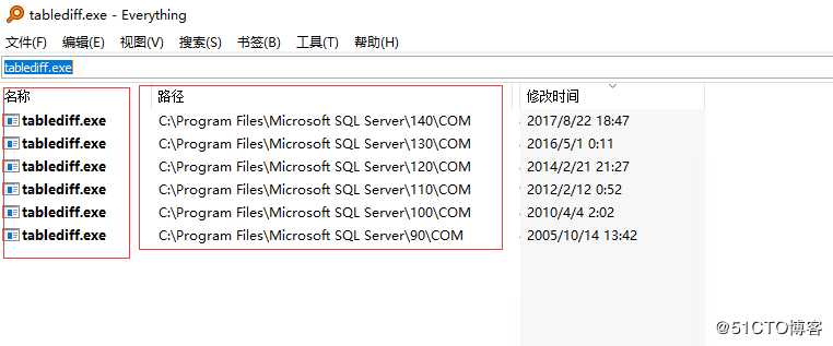 MS SQL Server数据库两个库之间相同数据表名内容批量对比方法