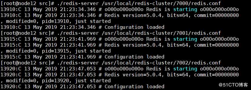 redis-5.0.4集群部署