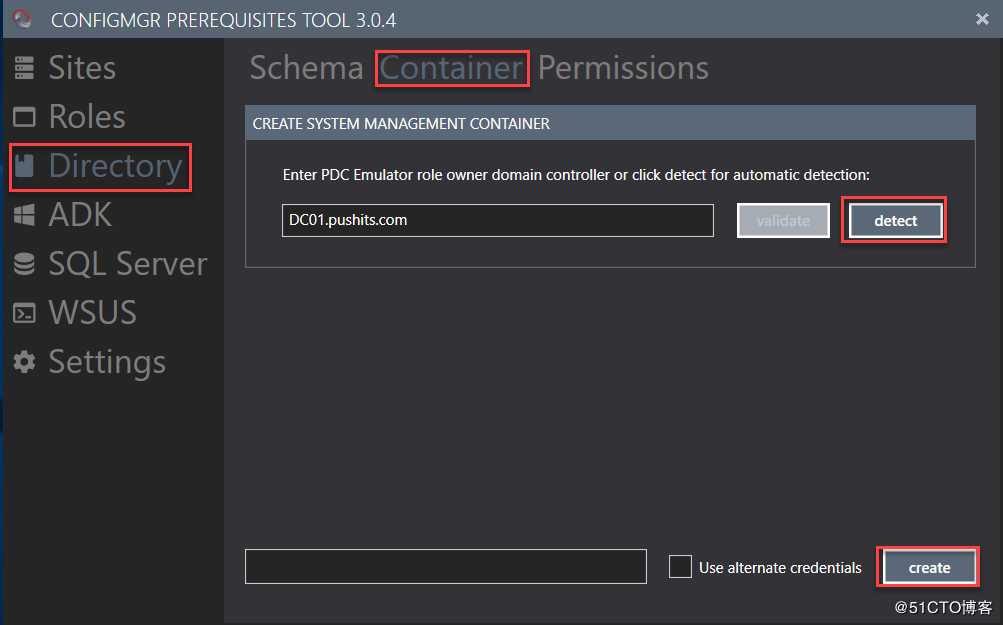 CMPT4：如何在AD上创建System Management容器以及设置权限