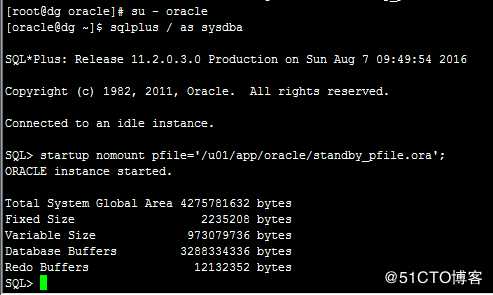 Oracle Dg配置过程