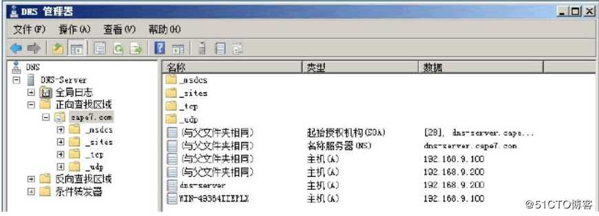 windows server  2008   DC与DNS分开装置