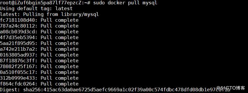 Ubuntu16.04  服务器  用docker安装MySQL