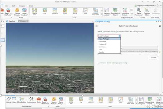 ArcGIS 10.6 批量发布三维服务