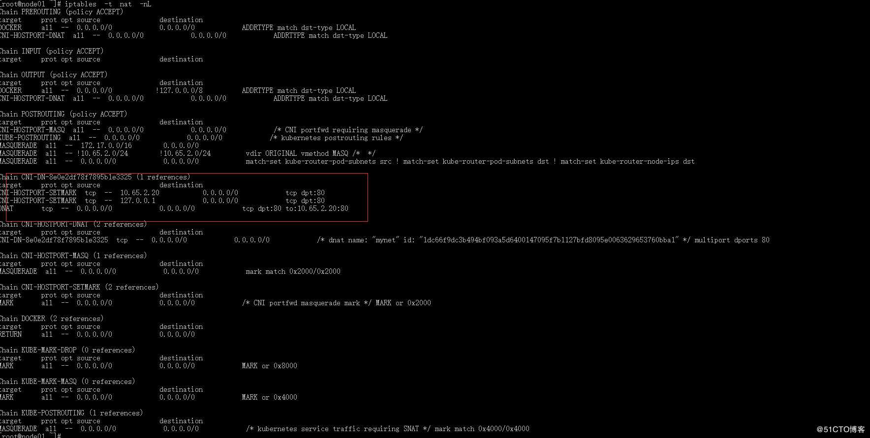 kube-router支持hostport 部署