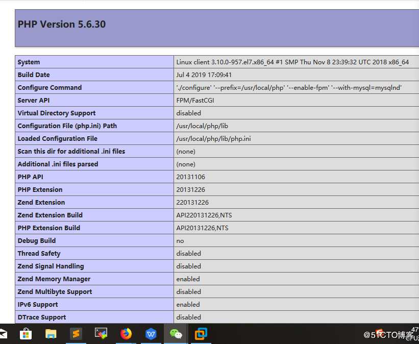 centos 7 安装nginx，mysql以及php的过程