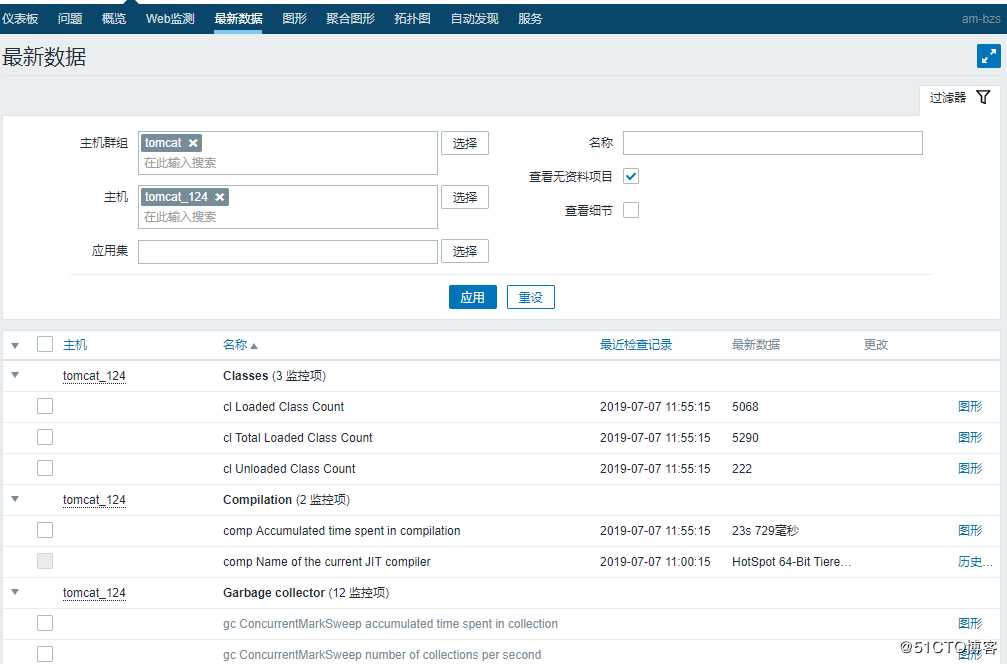 利用JMX，在 zabbix 上监控多 agent 端的 tomcat 实战