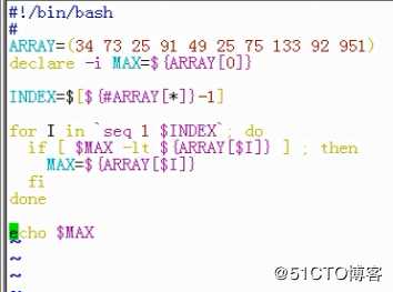 shell编程之array