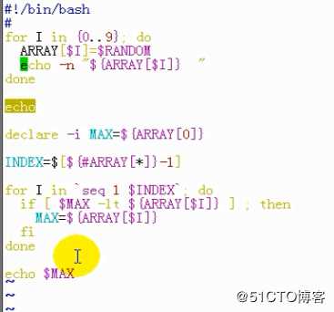 shell编程之array