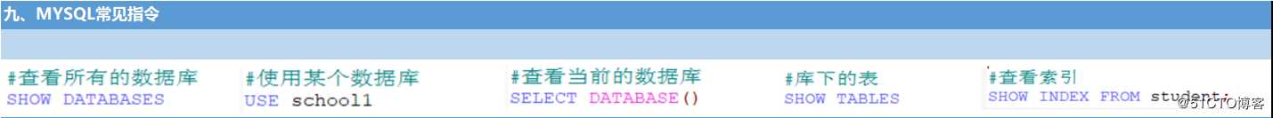 MySQL数据库知识汇总（六）