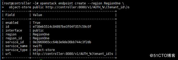 Openstack O版 配置swift对象存储服务