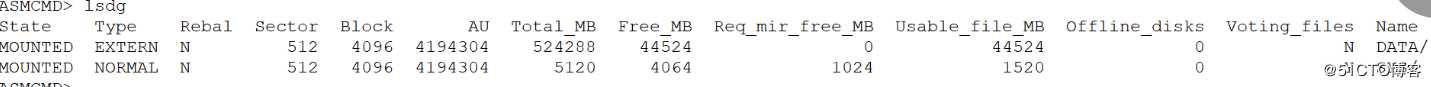 Oracle ASM 扩容