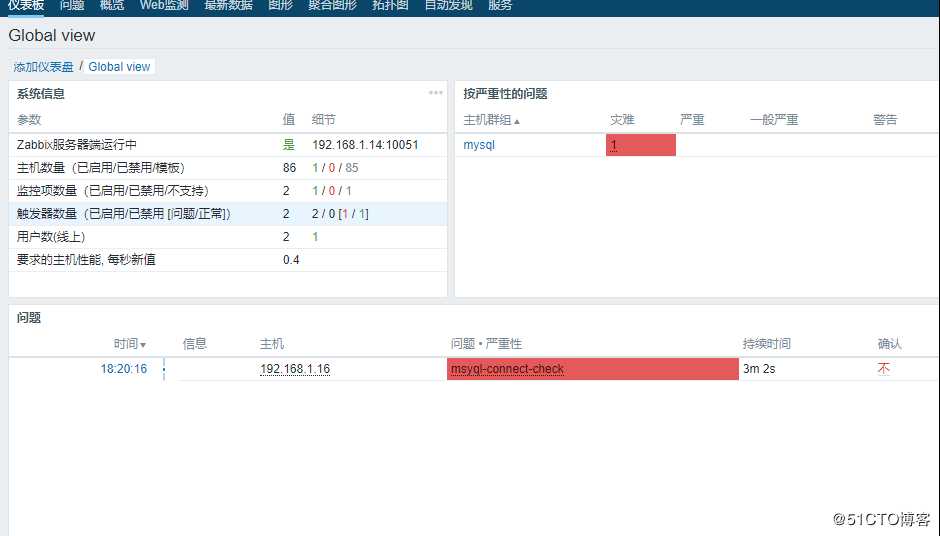 zabbix实现对mysql数据库主从监控