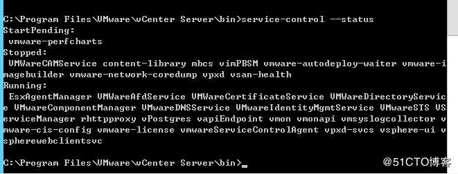 vsphere web client登录报503 Service Unavailable错误