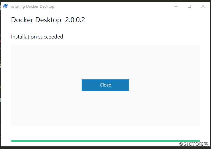 Docker Desktop for Windows 安装步骤