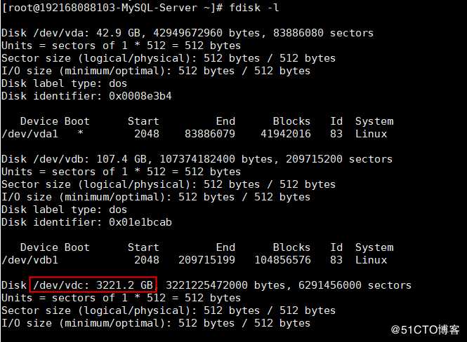 CentOS 7.3 64位系统硬盘初始化的方法