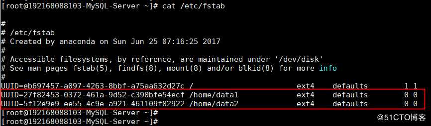 CentOS 7.3 64位系统硬盘初始化的方法