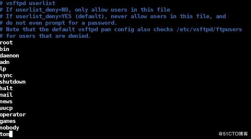 linux的ftp服务之本地访问浏览与虚拟账户