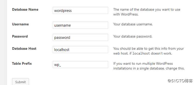 linux上搭建 WordPress