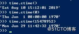 PYTHON学习0043：函数---time模块详解--2019-8-10