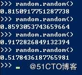 PYTHON学习0045：函数---random模块详解--2019-8-11