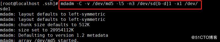 CentOS 7 软RAID5设置