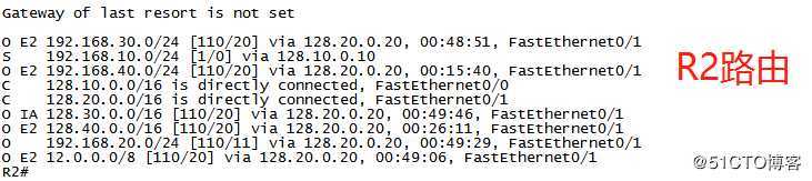 多种动态路由混合架构实验——OSPF协议+RIP协议+静态路由