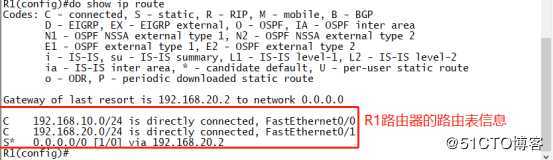 OSPF路由协议——高级配置（模拟实验）