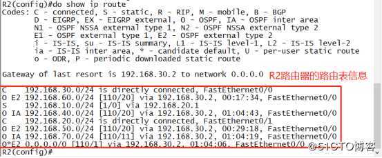 OSPF路由协议——高级配置（模拟实验）