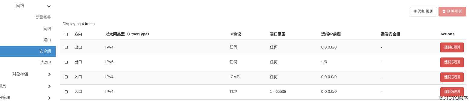 openstack学习-网络管理操作