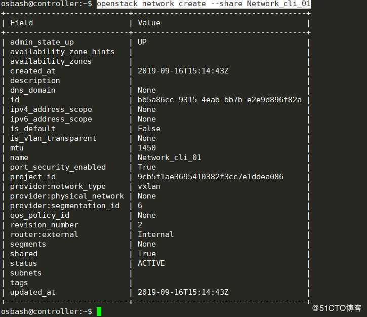 openstack学习-网络管理操作