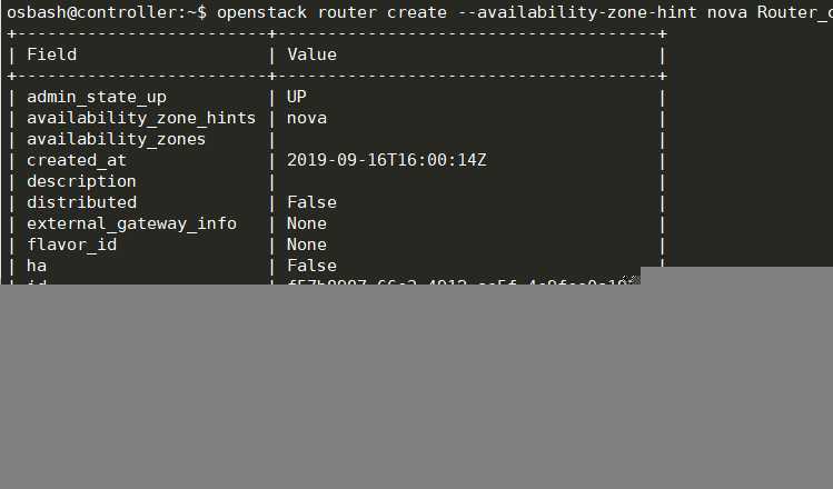 openstack学习-网络管理操作