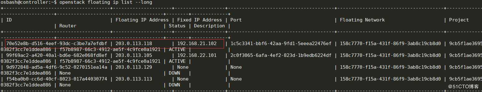 openstack学习-网络管理操作