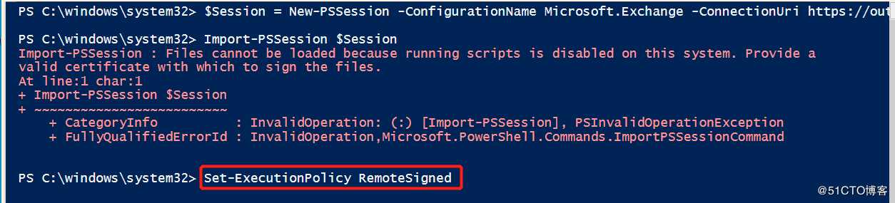 Office 365 Troubleshooting：Import-PSSession 出错