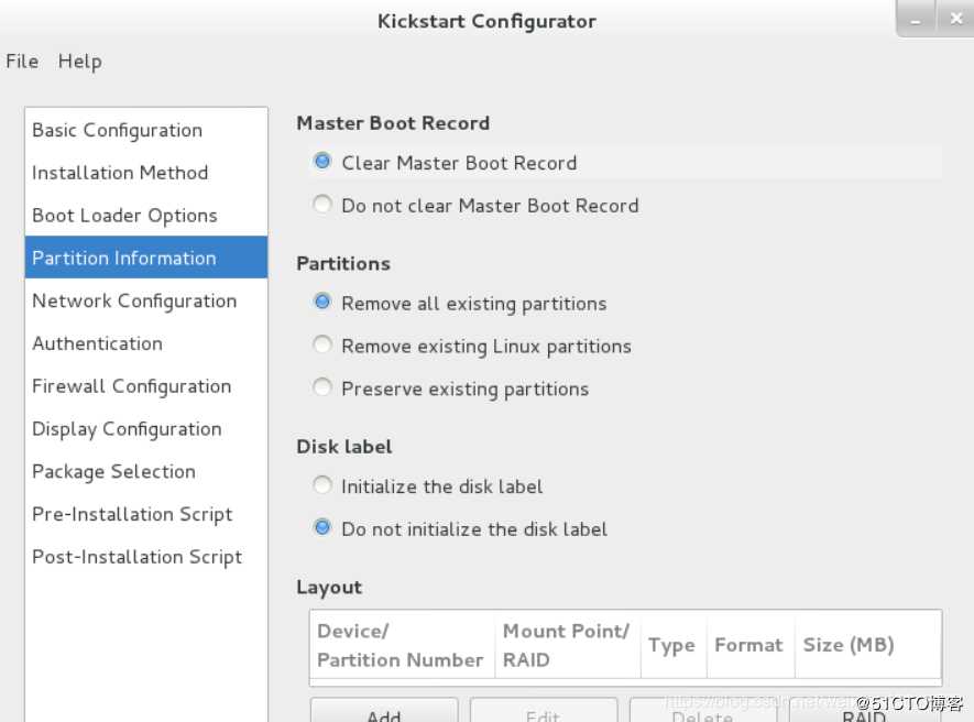 自动化kickstart安装linux系统