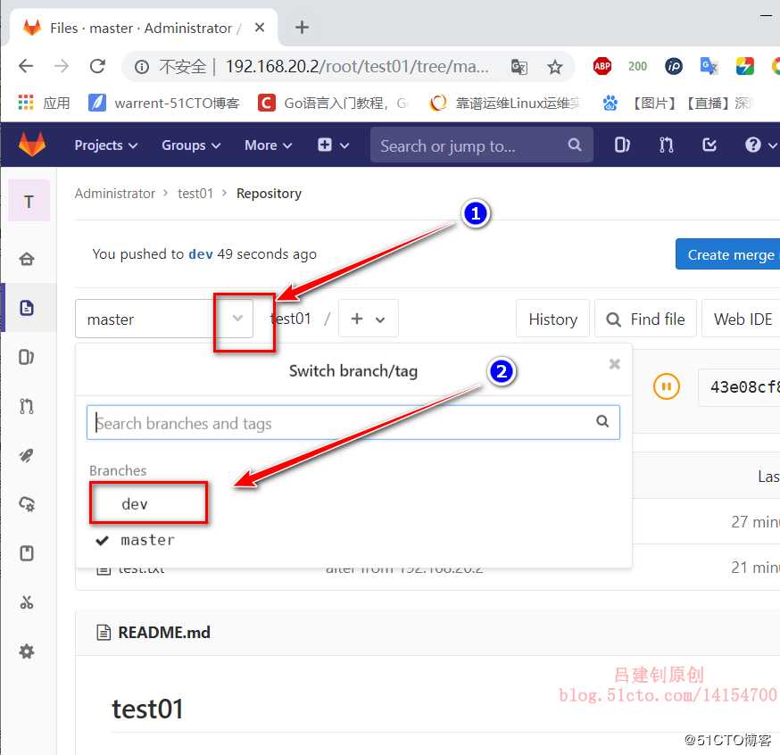 持续集成之Gitlab安装与应用